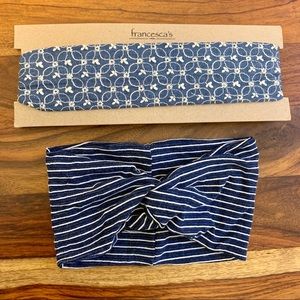 NWT Francesca’s Headwraps